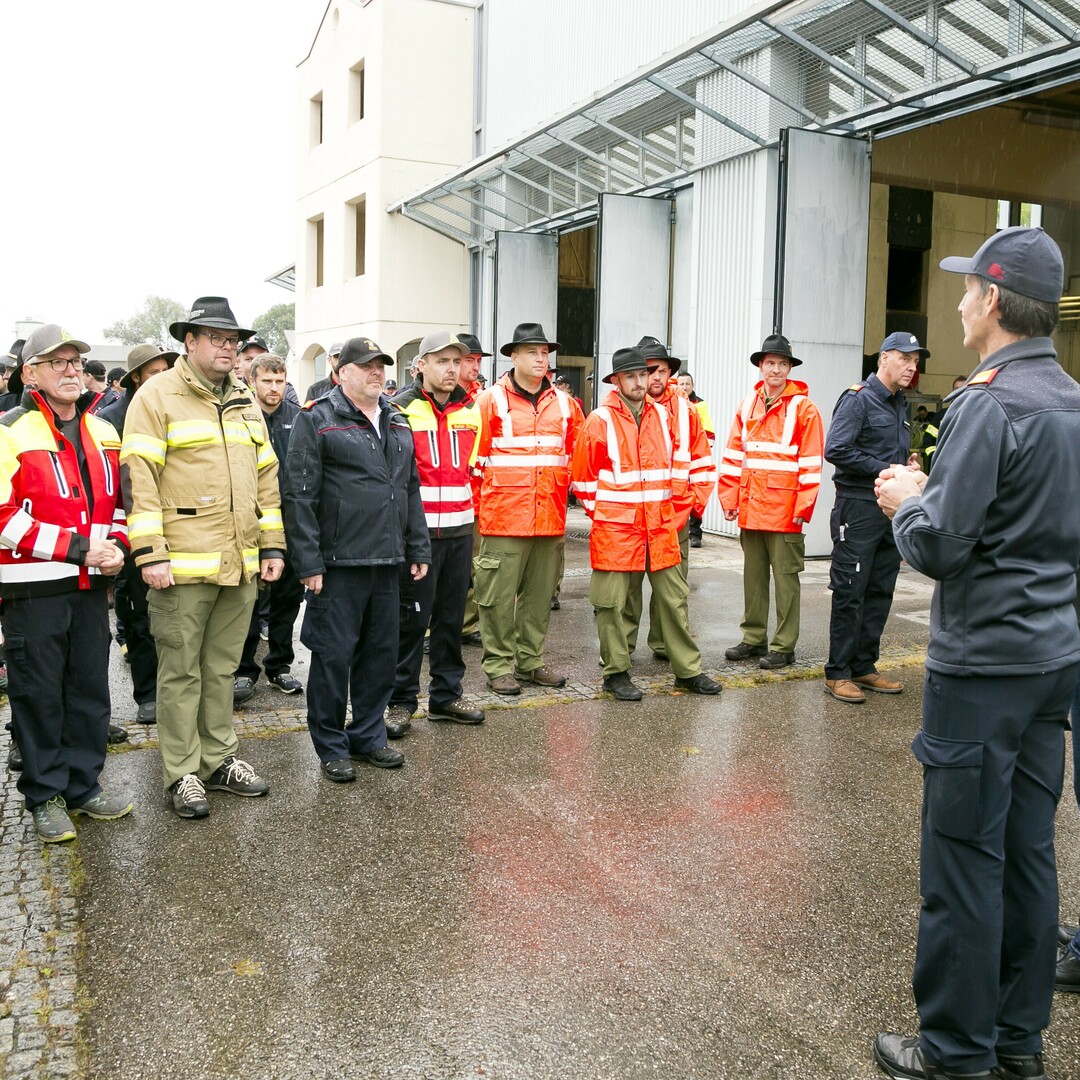 Hilfseinsatz in Niederösterreich