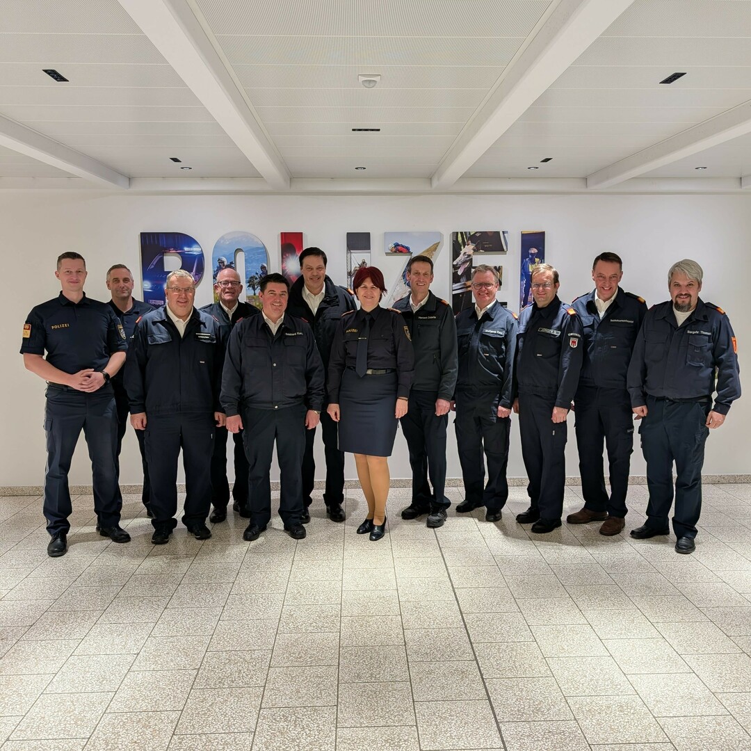 Verbandsleitung trifft Landespolizeidirektion